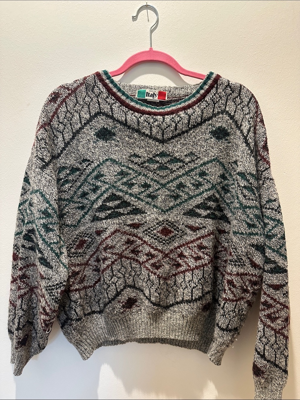 Super cool vintage oversized men’s sweater
